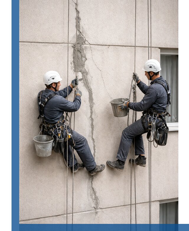 Заделка трещин на фасаде в Гае с гарантийным ремонтом