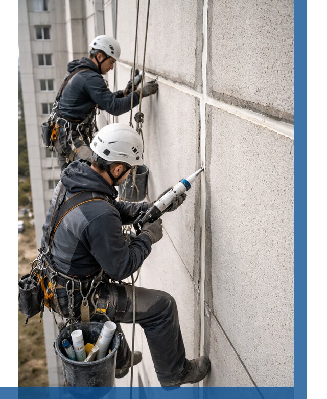 Герметизация межпанельных швов в Гае от 712 р. | ВЫСОТНИК-Гай