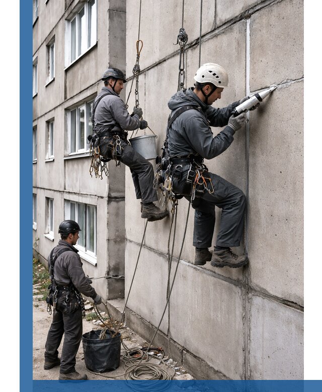 Герметизация межпанельных швов в Гае с гарантией герметичности