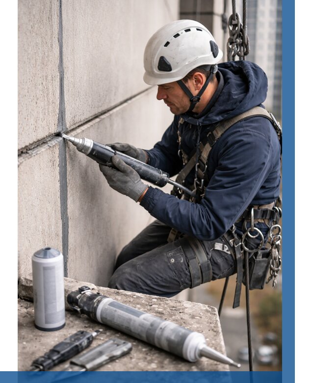 Вторичная герметизация швов в Гае от 457 р. | ВЫСОТНИК-Гай