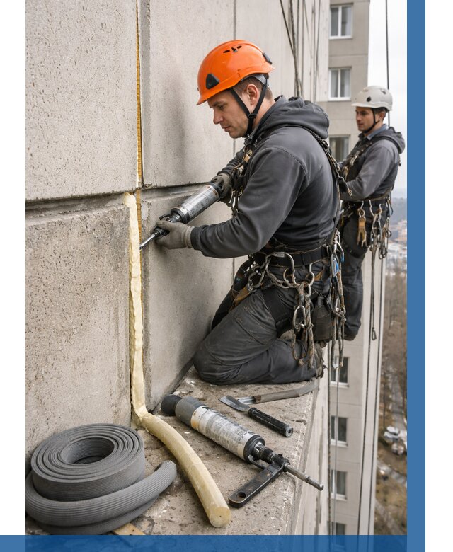 Теплый шов межпанельные швы в Гае от 712 р. | ВЫСОТНИК-Гай