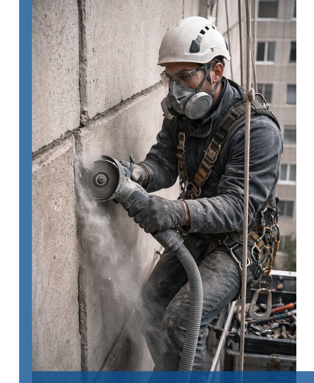 Штробление межпанельных швов в Гае качественно и быстро