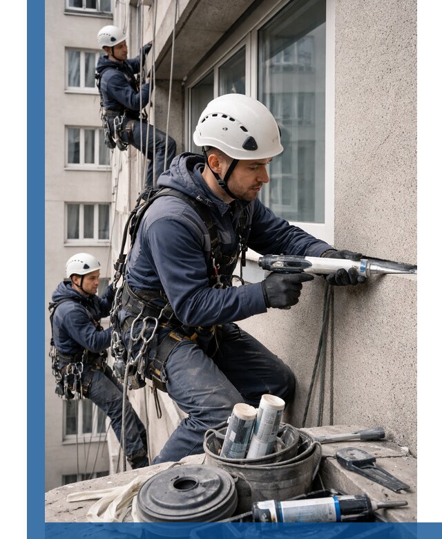 Герметизация швов лоджии в Гае профессионально и надежно