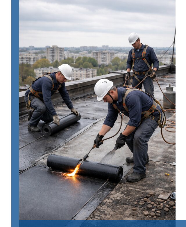 Ремонт наплавляемой кровли в Гае качественно и надежно