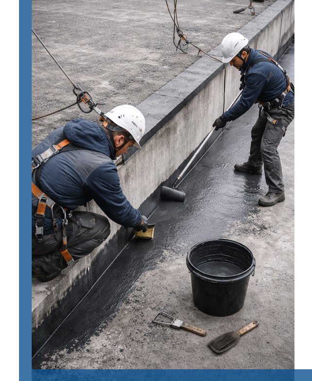 Гидроизоляция кровли жидкой резиной профессионально в Гае