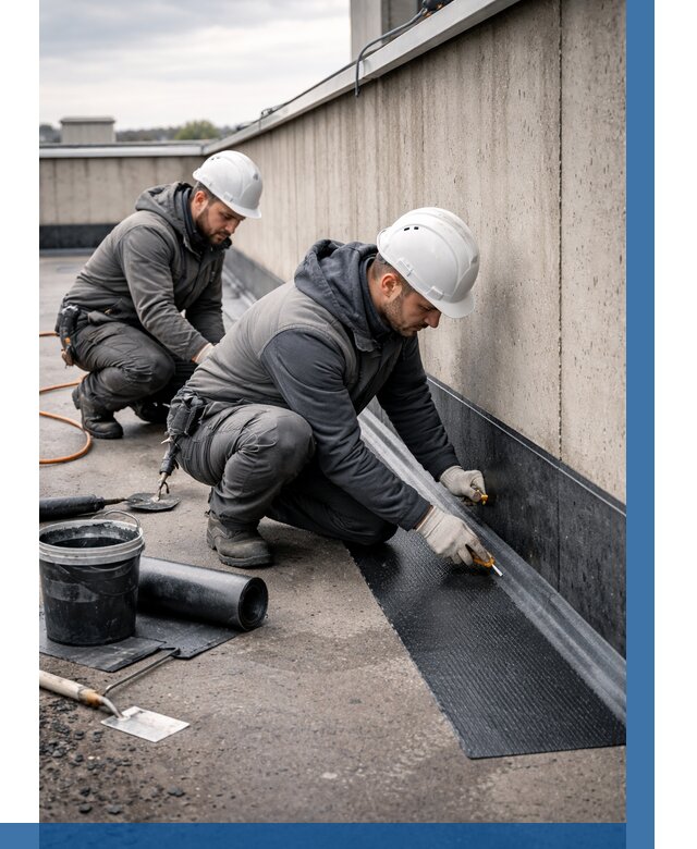 Гидроизоляция примыканий на кровле в Гае от 915 р. | ВЫСОТНИК-Гай