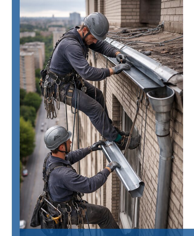 Ремонт водосточных желобов в Гае, быстро и качественно