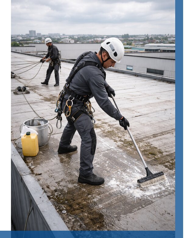 Очистка крыши по графику в Гае от 7625 р. | ВЫСОТНИК-Гай