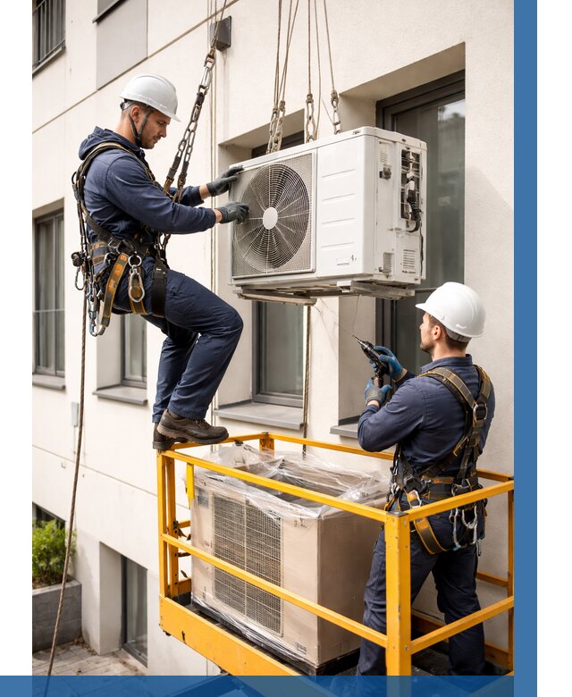 Демонтаж внешнего блока кондиционера в Гае от 3558 р. | ВЫСОТНИК-Гай