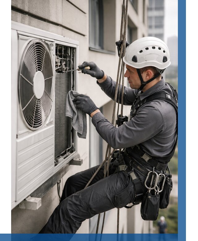 Обслуживание внешнего блока кондиционера в Гае от 2745 р.ВЫСОТНИК-Гай