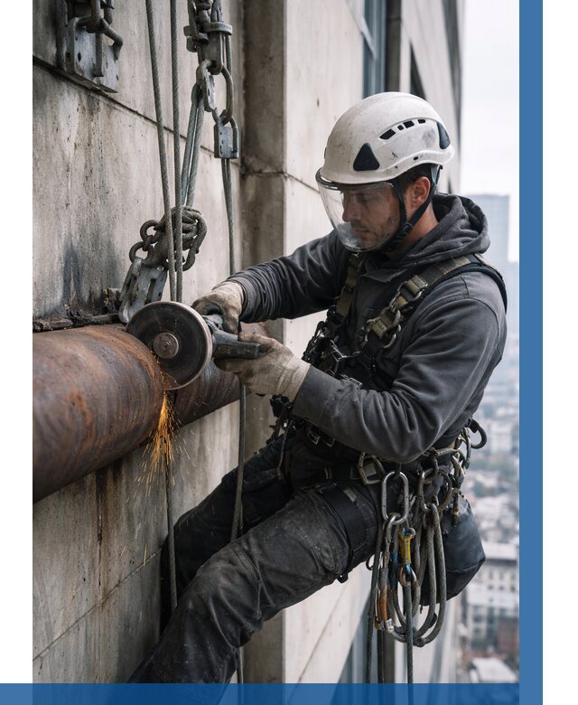 Резка металла на высоте в Гае по цене от 4575 р. | ВЫСОТНИК-Гай