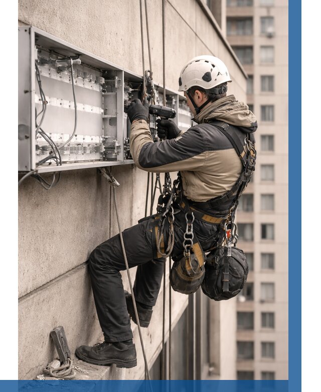 Ремонт вывески на высоте в Гае от 4575 р. | ВЫСОТНИК-Гай