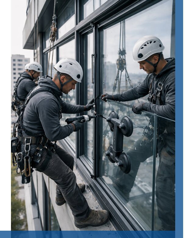 Витражное остекление зданий в Гае от 3558 р. | ВЫСОТНИК-Гай