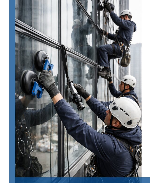 Радиусное остекление фасадов под ключ в Гае с гарантиями