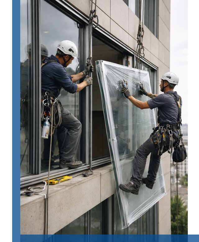 Профессиональная замена стекла в витраже в Гае с гарантией