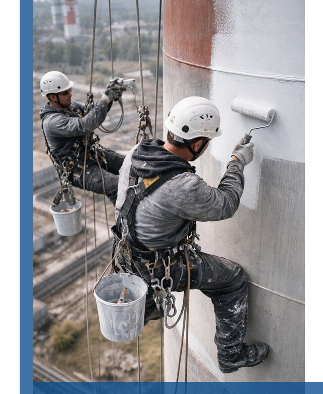 Покраска дымовых труб в Гае: антикоррозийная защита и восстановление