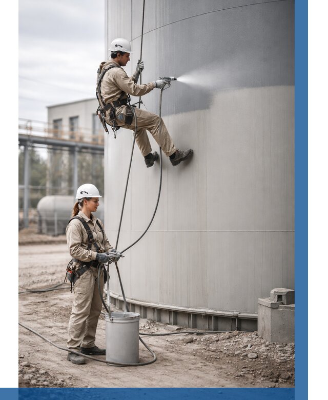 Покраска резервуаров в Гае от 1220 р. | ВЫСОТНИК-Гай — заказать