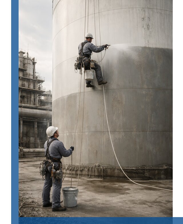 Покраска стальных резервуаров и емкостей в Гае профессионально