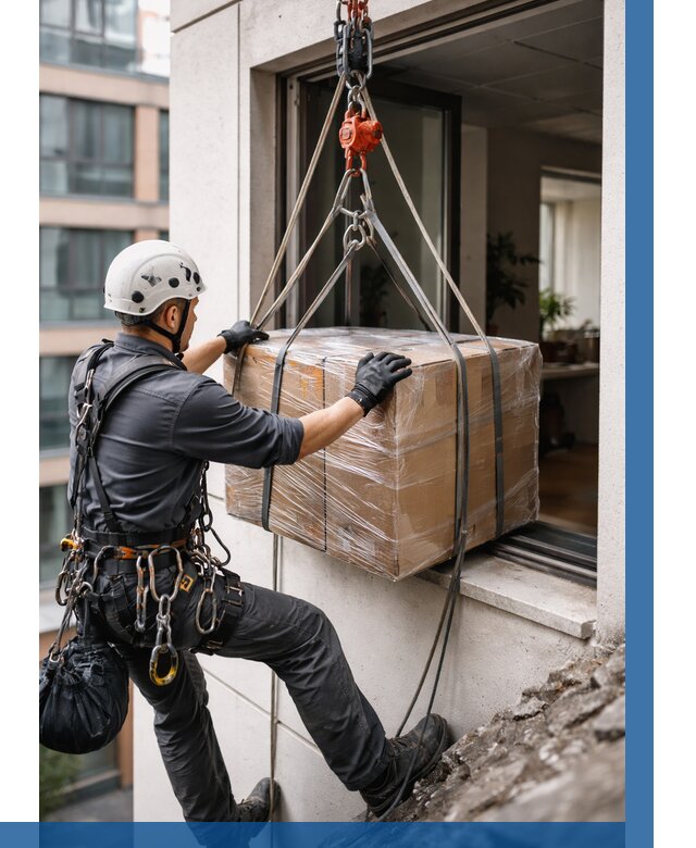 Подъем груза через окно в Гае от 4575 р. | ВЫСОТНИК-Гай