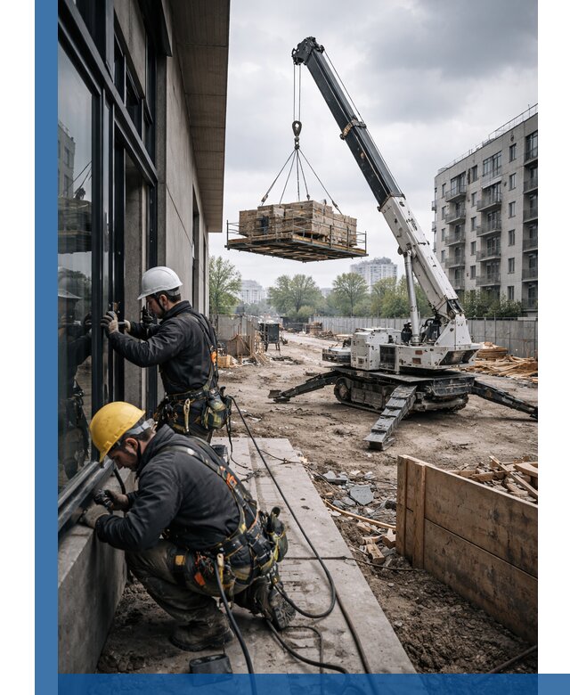 Аренда крана Пионер в Гае для строительных работ