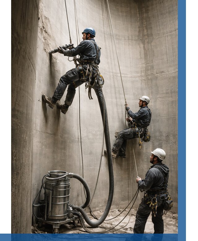 Зачистка силосов в Гае от 4575 р. Договор и смета ВЫСОТНИК-Гай