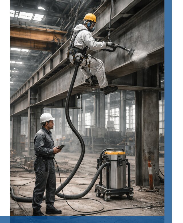 Обеспыливание конструкций в цехе в Гае от 4270 р. | ВЫСОТНИК-Гай