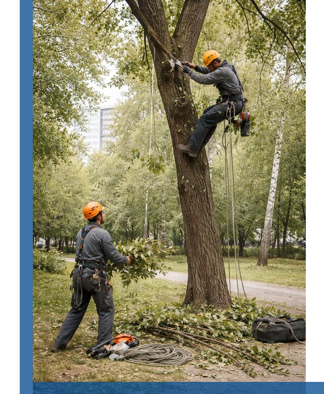 Санитарная обрезка деревьев в Гае, профессионально и безопасно