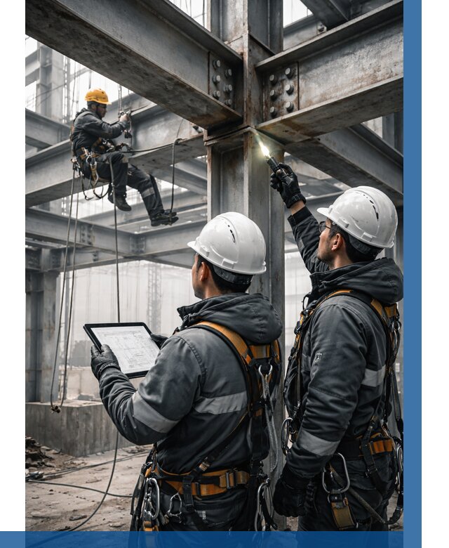 Обследование металлоконструкций в Гае от 5591 р. | ВЫСОТНИК-Гай