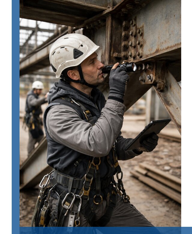 Обследование металлоконструкций и диагностика прочности в Гае